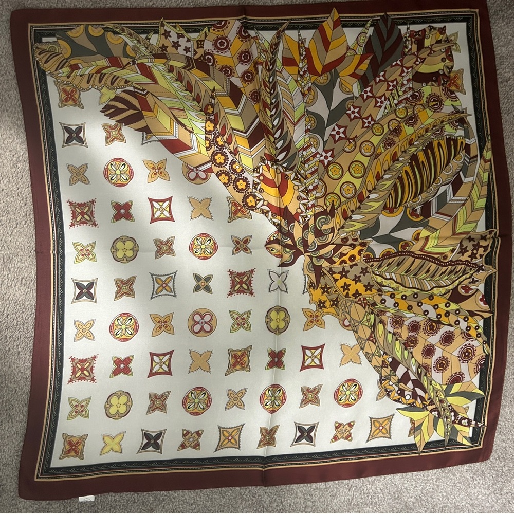 Colorful Patterned Scarf